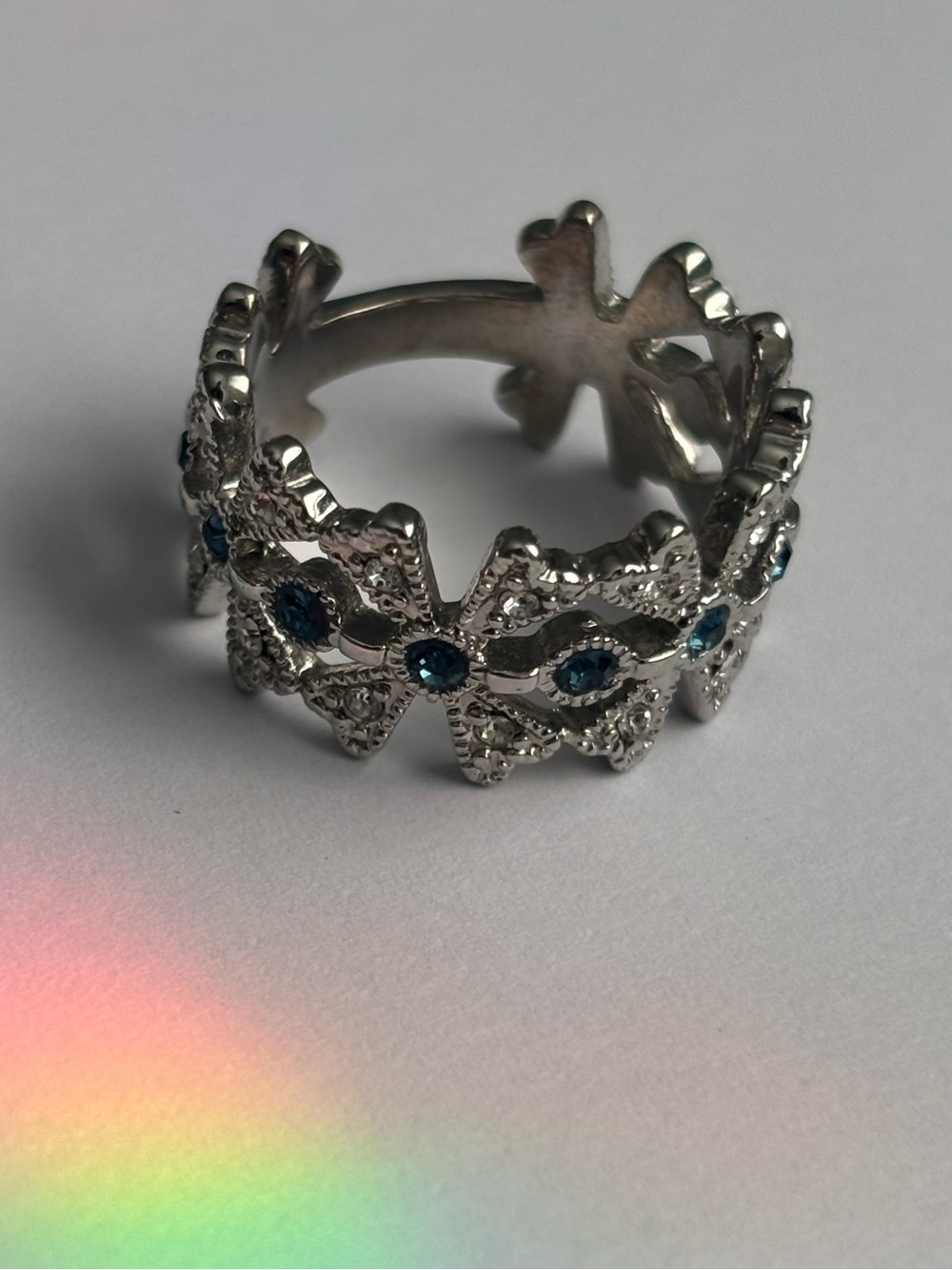 Vintage CZ ring